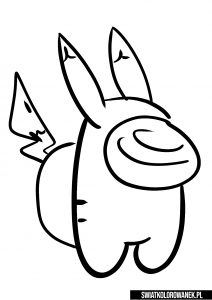 520 Collections Among Us Bunny Coloring Pages  Best Free
