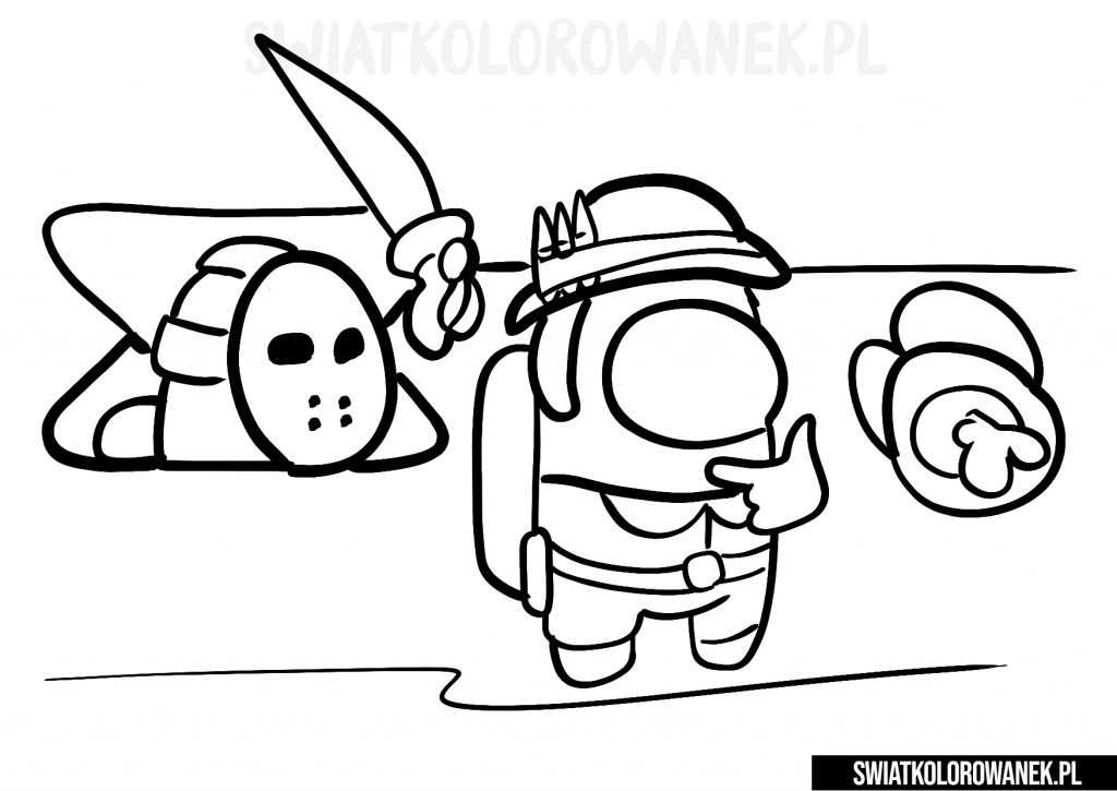 Impostors Among Us Free Printable Coloring Pages