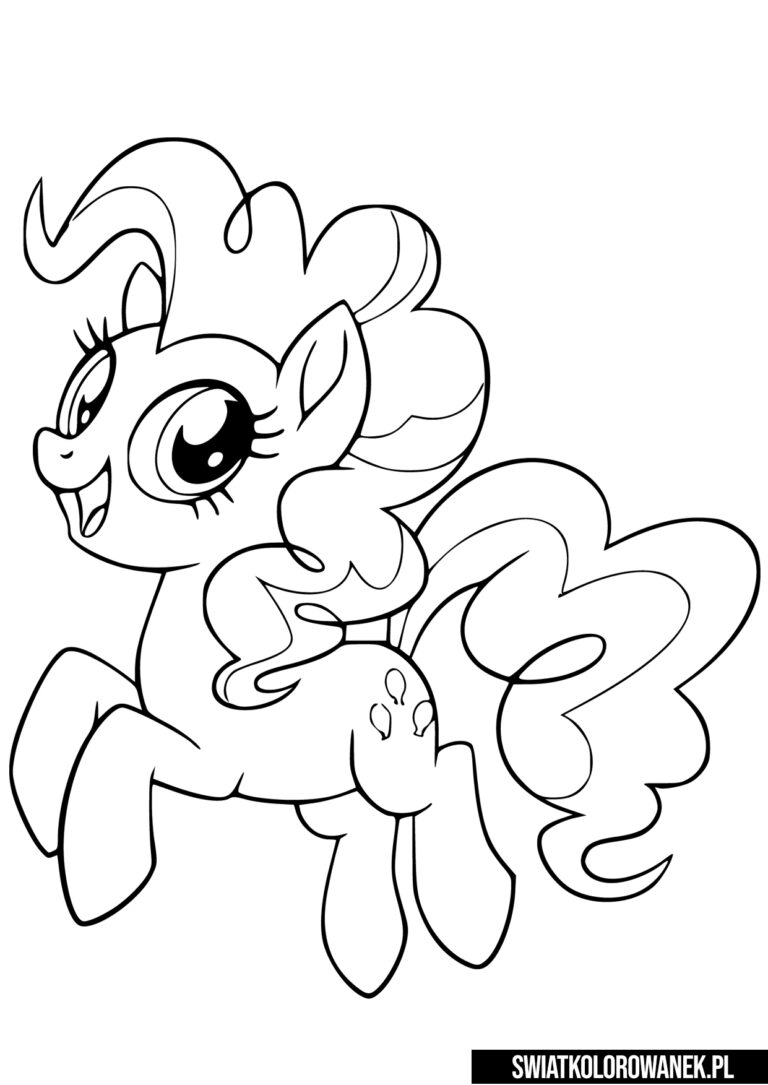 Pinkie Pie Kolorowanka