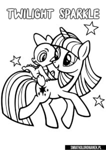 Twilight Sparkle kolorowanki My Little Pony