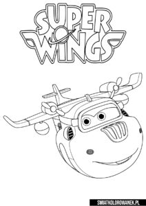 Kolorowanka Śrubek Super Wings
