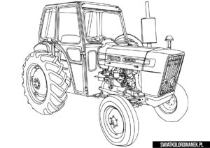 Traktor Ford Kolorowanka