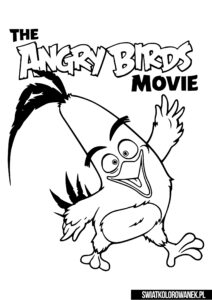 Malowanka Chuck Angry Birds