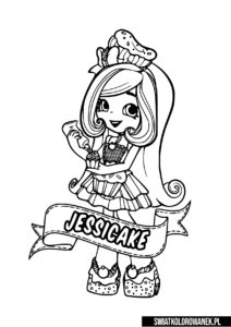 Jessicake Kolorowanka Shopkins