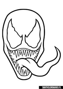 Venom - twarz - maska