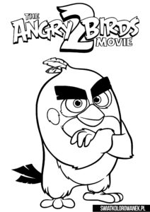 Angry Birds 2 The Movie Kolorowanki Chuck