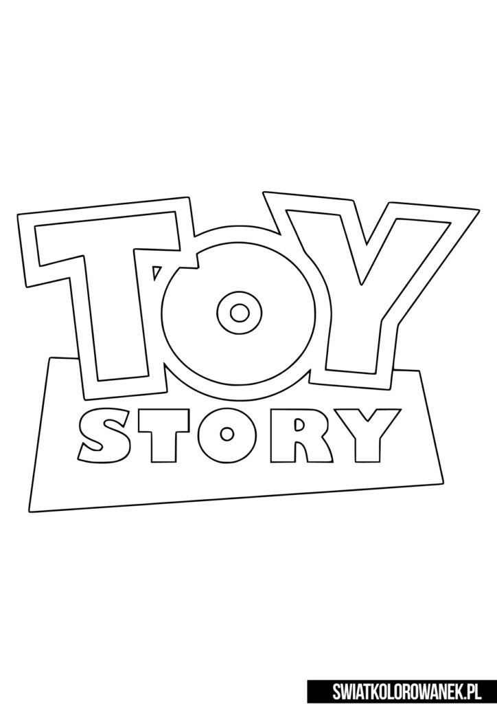 Logo Toy Story Malowanka