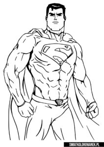 Kolorowanki Superman