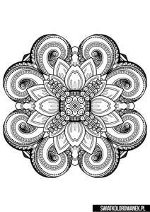 Mandala Kolorowanka 2