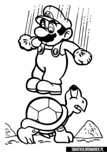 Super Mario Bros skacze
