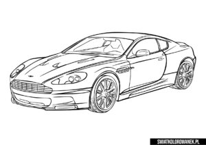Kolorowanki Aston Martin