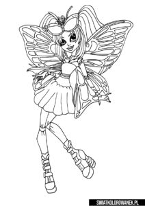 Lalka Monster High z skrzydłami motyla