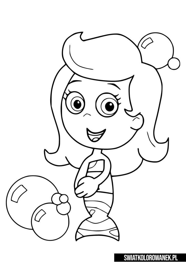 Molly Syrenka Kolorowanka
