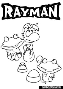 Malowanki dla dzieci Rayman