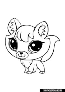 Littlest Pet Shop kolorowanki