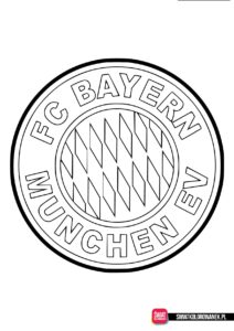 FC Bayern Munchen kolorowanka