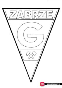 Górnik Zabrze kolorowanka