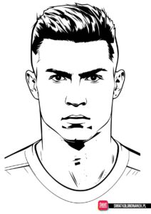 Kolorowanka Ronaldo