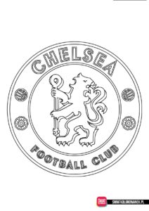 Kolorowanka logo Chelsea London