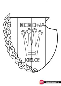Korona Kielce kolorowanka
