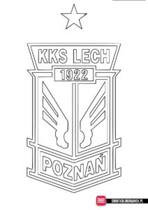 Lech Poznań kolorowanka