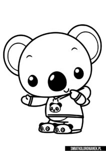 Miś koala kawaii