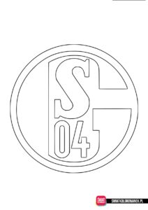 Shalke 04 kolorowanka