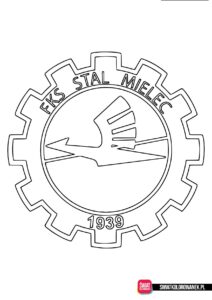 Stal Mielec kolorowanka do druku