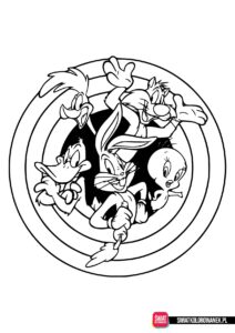Looney Tunes kolorowanka logo
