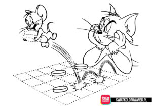 Tom & Jerry kolorowanka