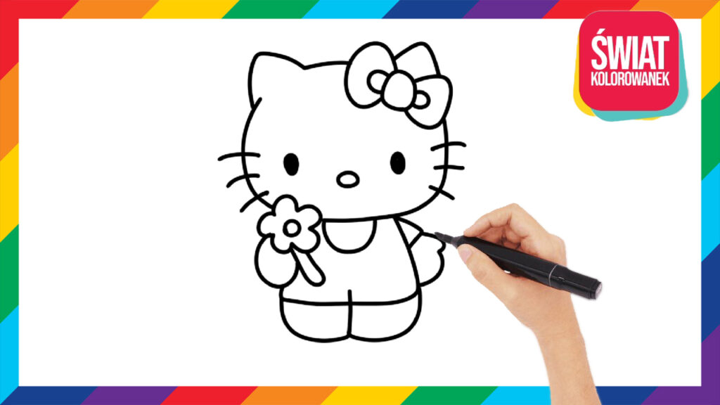 Jak narysować Hello Kitty