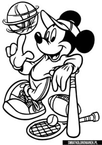 Kolorowanki Myszka Mickey