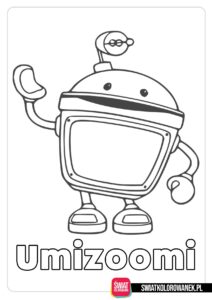 Kolorowanki Roboty - Bot Umizoomi