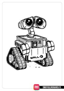 Kolorowanki Roboty - Wall-E