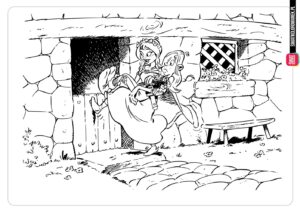 Asterix i Obelix kolorowanka do pobrania