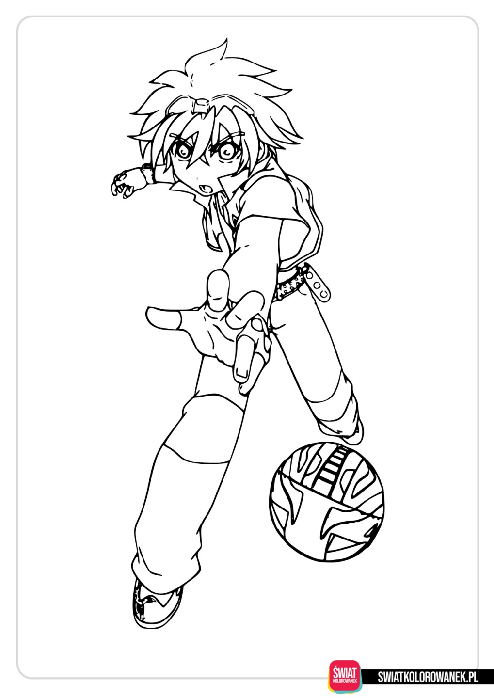 Kolorowanki Bakugan - ŚwiatKolorowanek.pl