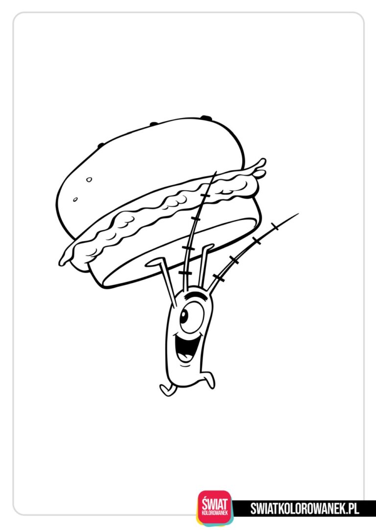 Kolorowanka Plankton