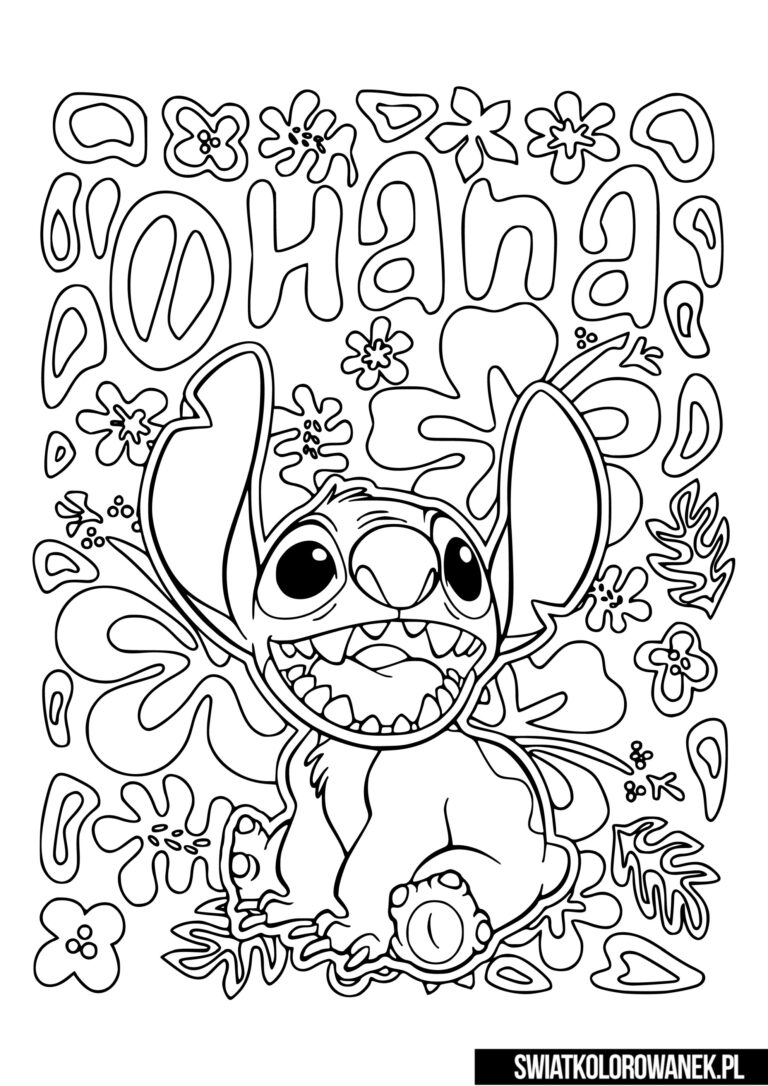 Sticz Kolorowanka (Lilo & Stitch)