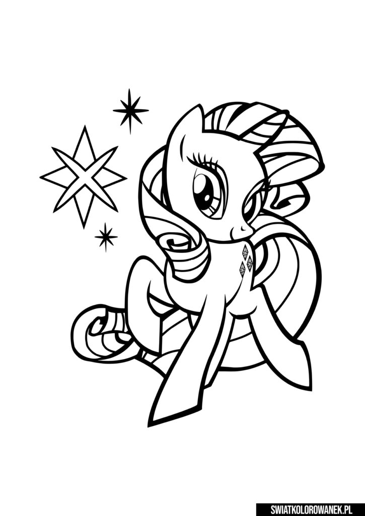 My Little Pony do pokolorowania