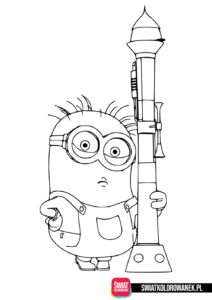 Kolorowanki do druku Minionki