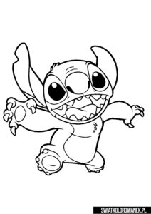Kolorowanki Stitch