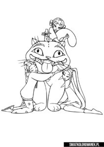 Kpop Łowcy Demonów kolorowanka