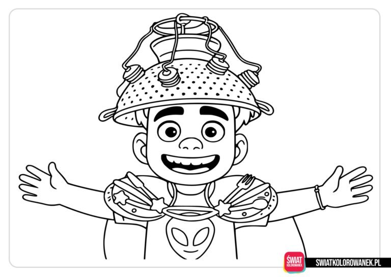 Kolorowanka Elio do druku