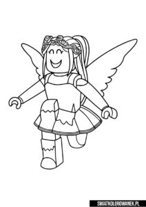 Kolorowanki 99 nocy w lesie - wróżka