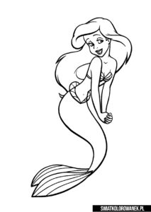 Kolorowanki do druku z Syrenami