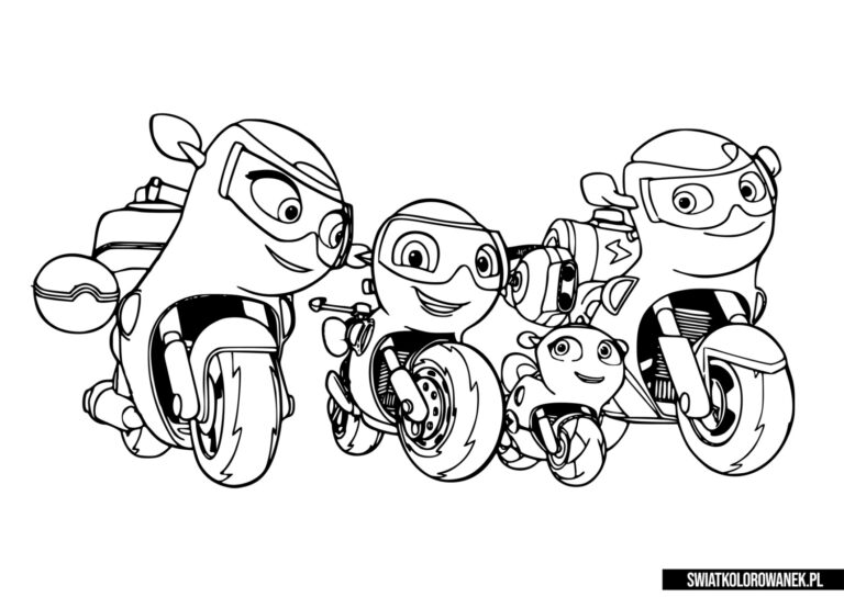 Ricky Zoom kolorowanki do wydruku.