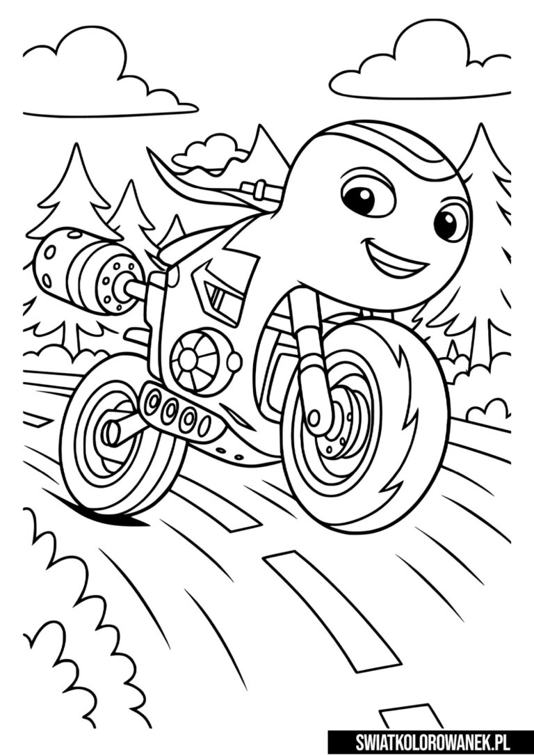 Ricky Zoom kolorowanki do druku