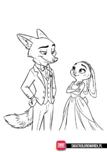 Zwierzogród kolorowanka do druku